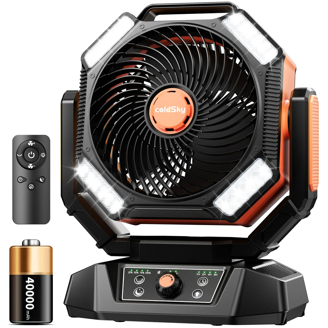 20000mAh Portable Camping Fan