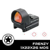 Vector Optics Frenzy-X 1x22x26 MOS Red Dot Scope Hunting Collimator Sight