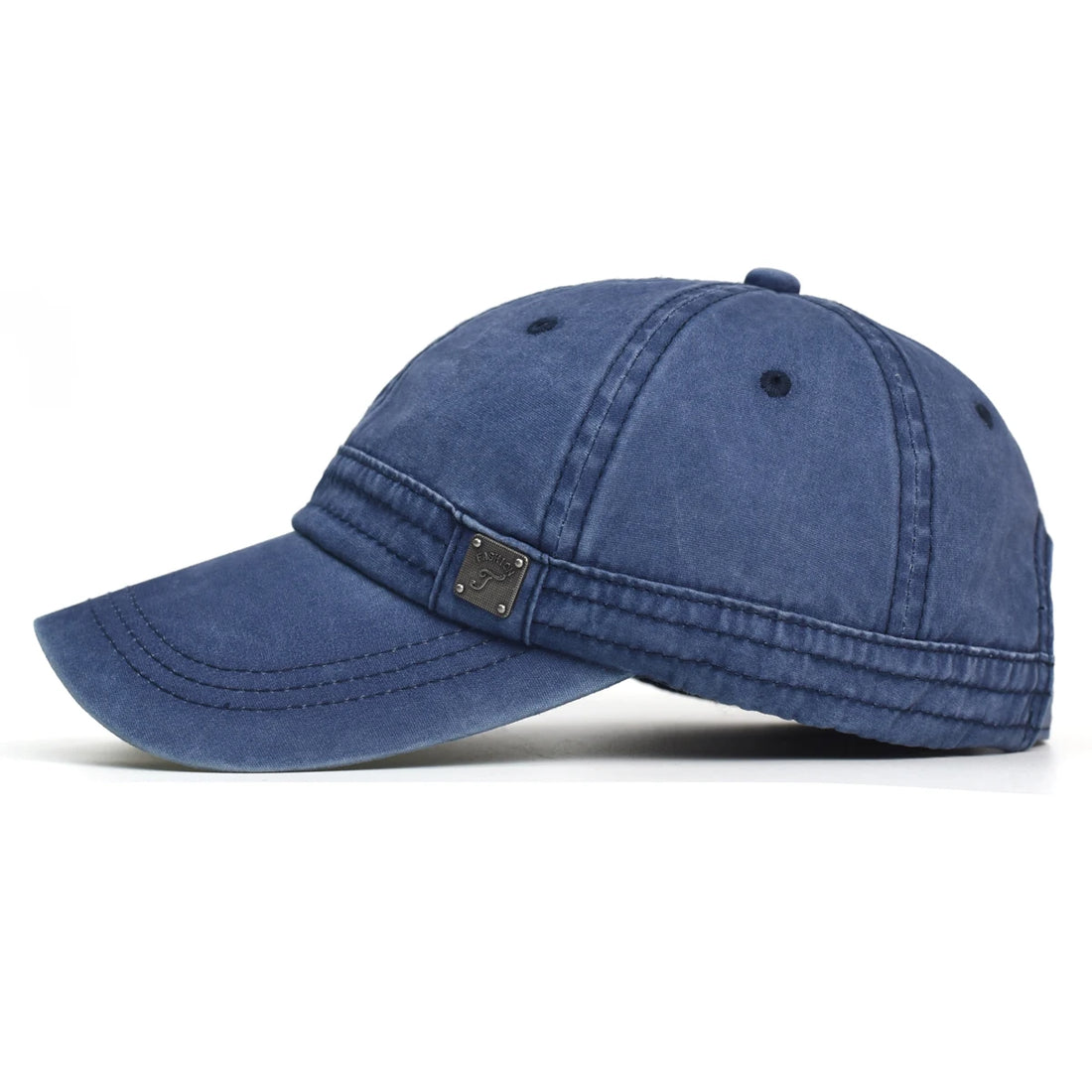 Washed Cotton Baseball Cap Men Women Casual Vintage Dad Hat Adjustable Trucker Style Low Profile Outdoor