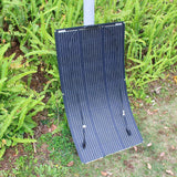 High Efficiency ETFE Flexible Solar Panel Monocrystalline 100W 200W 300W 400W Kit for 12V Battery Charger Off-Grid Power Camping