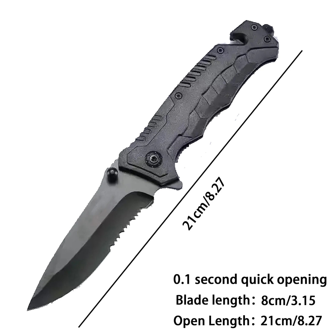 Multi-Functional Folding Camping Knife
