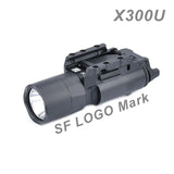 Tactical X300/X300U/X300V/XH35 Pistol LED Strobe Flashlight – 20mm Rail Mount