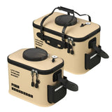 Foldable EVA Live Fish Bucket – Multifunctional Outdoor Fishing and Bait Bag
