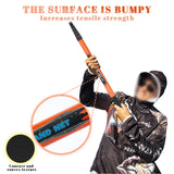 MBLN Ultralight Carbon Fiber Telescopic Fishing Landing Net – 325cm with Alloy Net Head