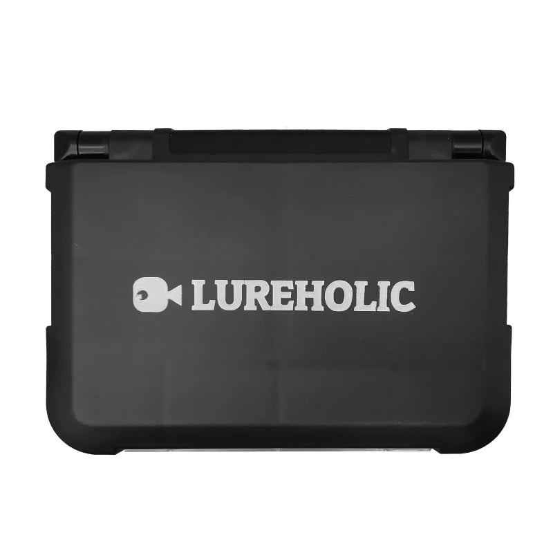 LUREHOLIC Fishing Tackle Box – Waterproof Organizer for Lures, Hooks, Jig Heads, Swivels, Snaps & Fishing Accessories Storage