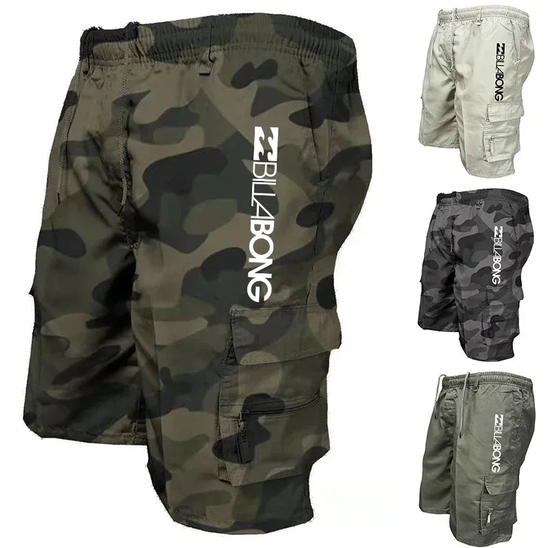 Men’s Summer 2025 Multi-Pocket Casual Sports Shorts