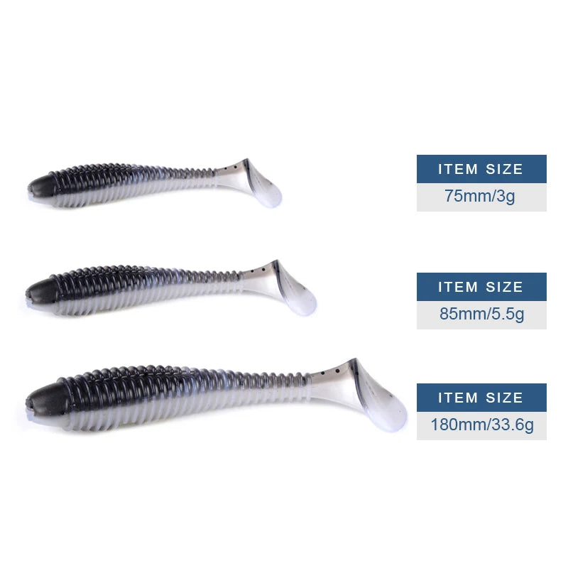 MEREDITH Swing Impact FAT Paddle Tail Lure