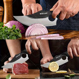 High Carbon Steel Kitchen Knife Set