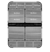 LUREHOLIC Fishing Tackle Box – Waterproof Organizer for Lures, Hooks, Jig Heads, Swivels, Snaps & Fishing Accessories Storage