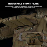 Ferro V5 FCPC Plate Carrier – Modular MOLLE Hunting Vest with Triple Magazine Pouch
