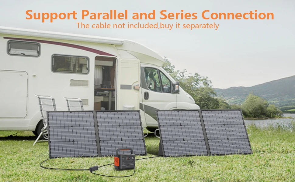 MHPOWOS 400W Portable Solar Panel
