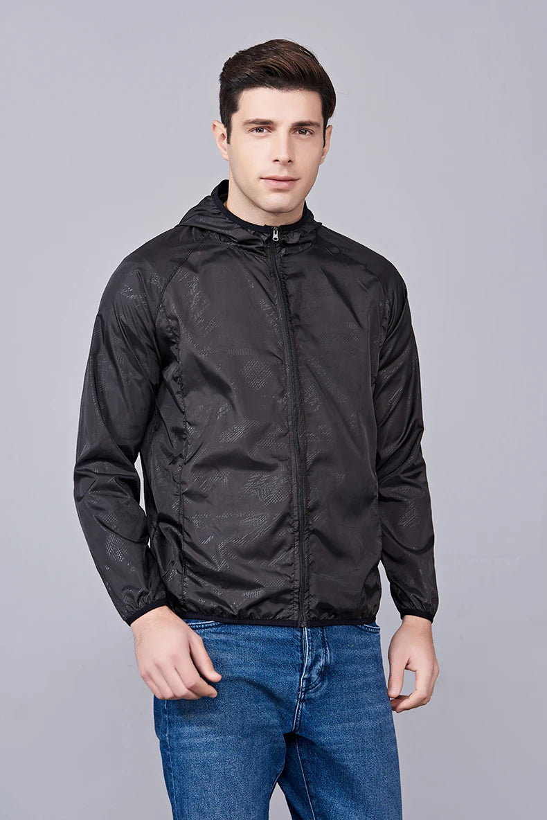 LNGXO Unisex Waterproof Hiking Jacket