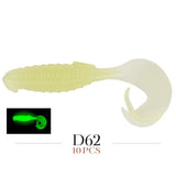 MEREKING Flapper Grub Fishing Lure – 77mm, 6g Soft Silicone Artificial Bait