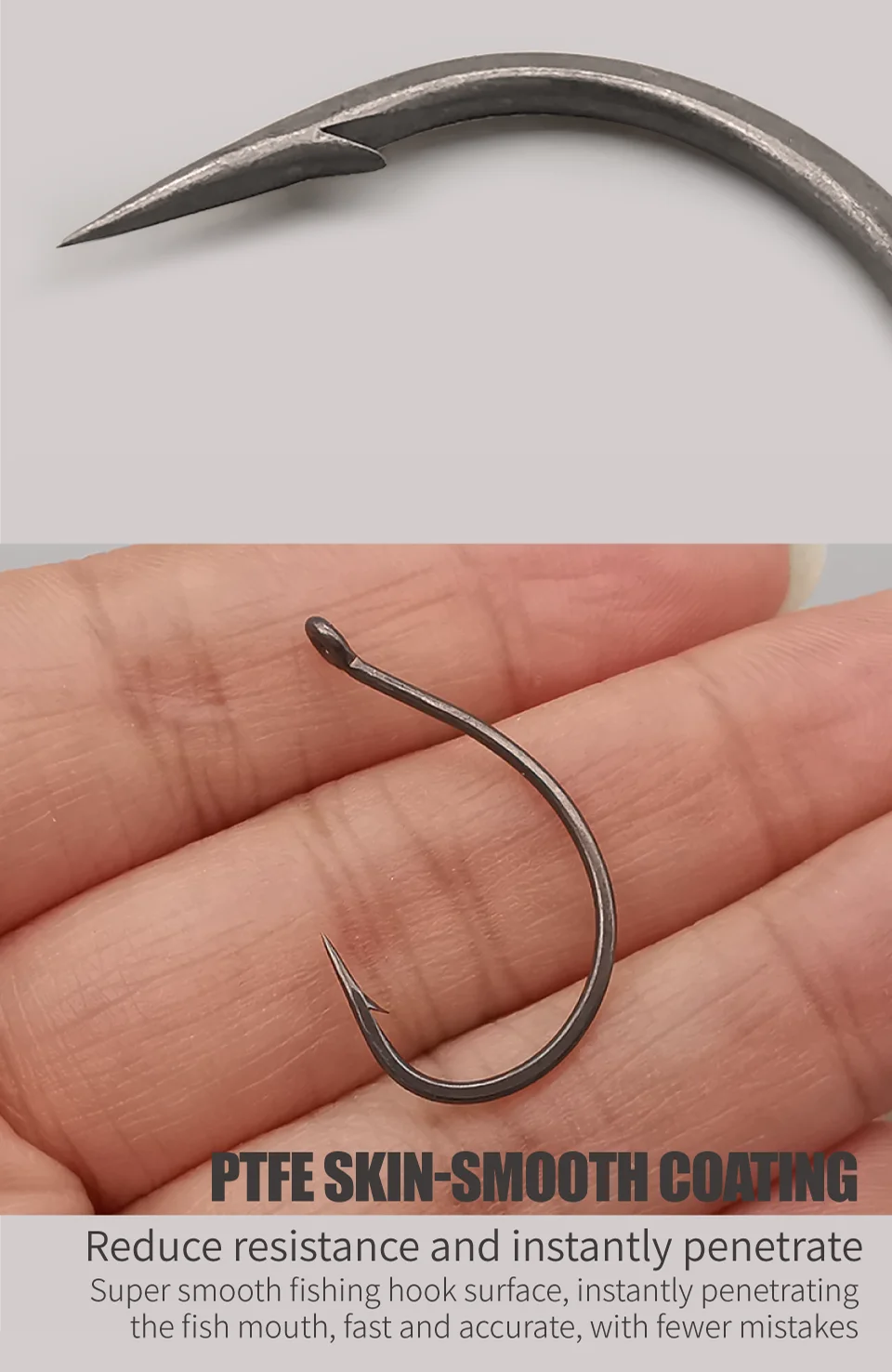 LUREHOLIC PTFE Super Slide Wacky Hook