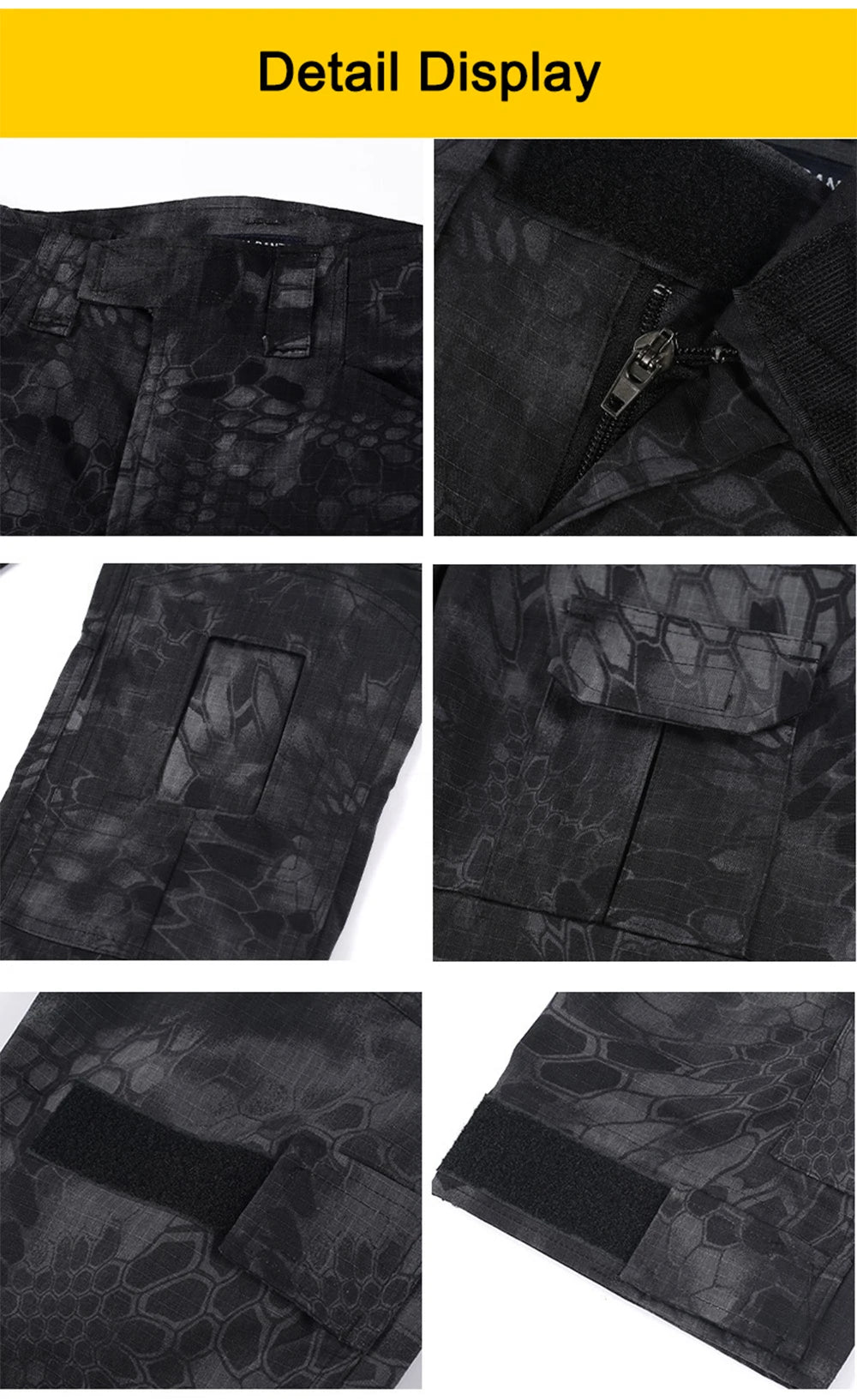 Men’s Tactical Camouflage Pants