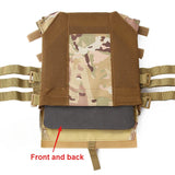 Nylon Tactical Vest – Body Armor Plate Carrier with MOLLE System for Airsoft