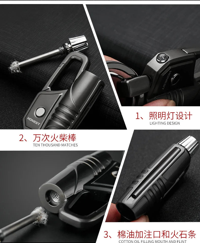 10000 Match Keychain Torch Lighter