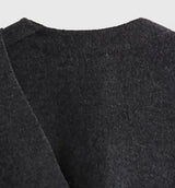 MUJER Women's Plush Padded Winter Coat – Asymmetric Scarf Parka