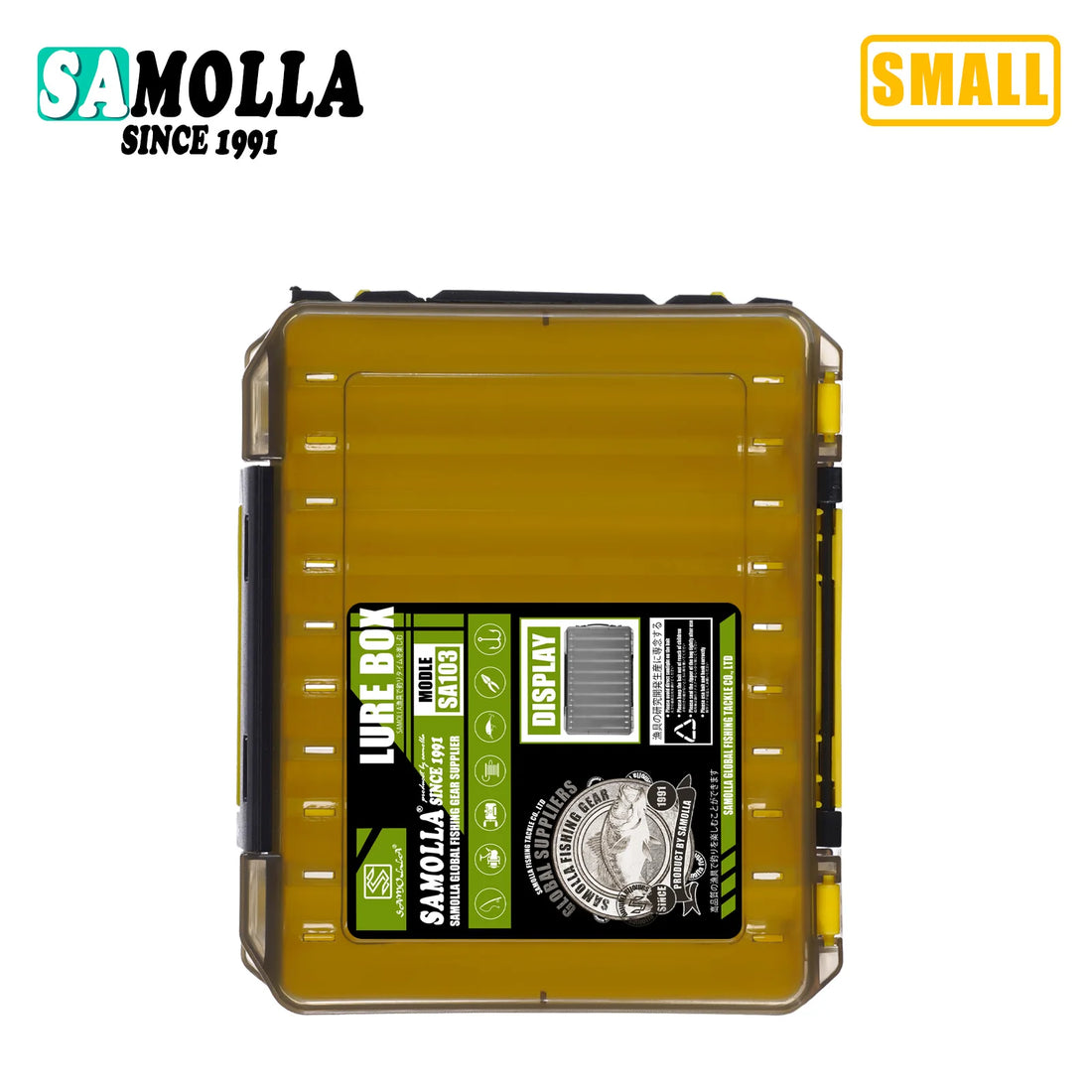 Double Sided Lure Baits Box Fishing Large Compartments
